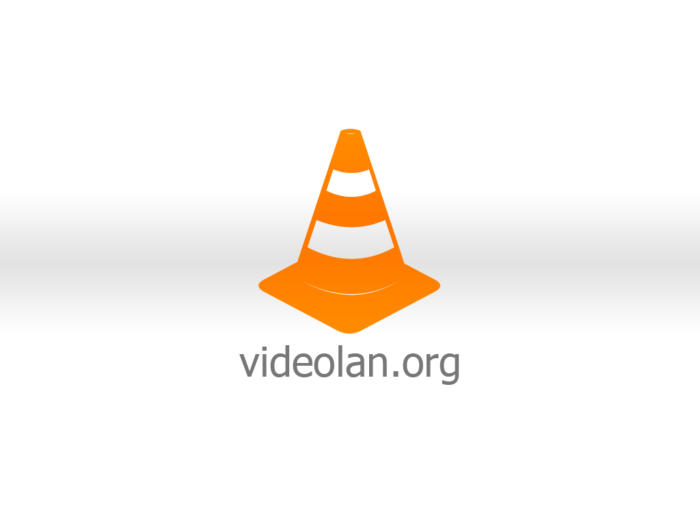 Icono del cono de construcción de la app VLC media player